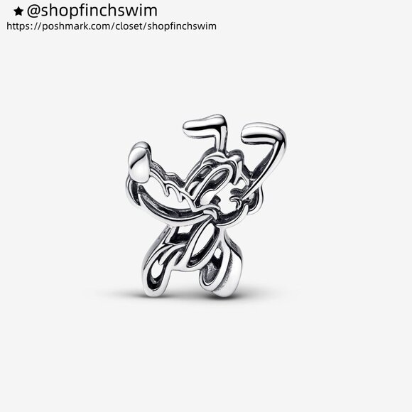 Pandora Disney Pluto Openwork Charm - Picture 2 of 6